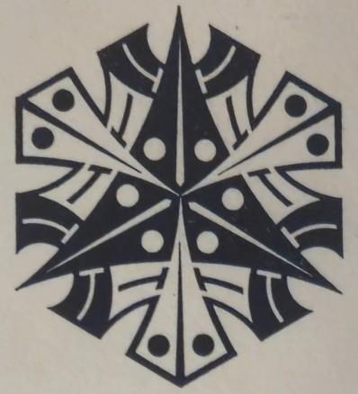 Original emblem of Crematoriumvereniging Nederland; date unknown